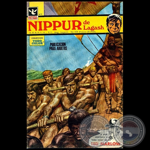 NIPPUR de Lagash N° 8 - Guionista: ROBIN WOOD